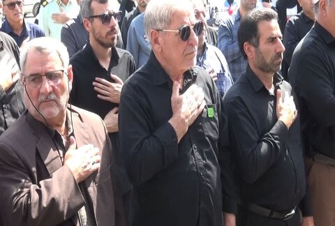 تصاویر /پیاده‌روی جاماندگان‌ اربعین حسینی در شهر بدره