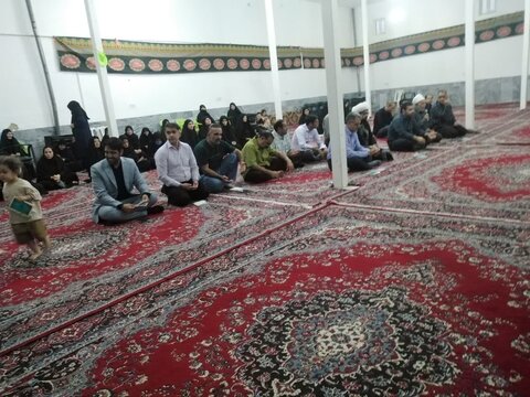 تصاویر/مراسم پیاده روی جاماندگان اربعین حسینی در روستای چشمه شیرین