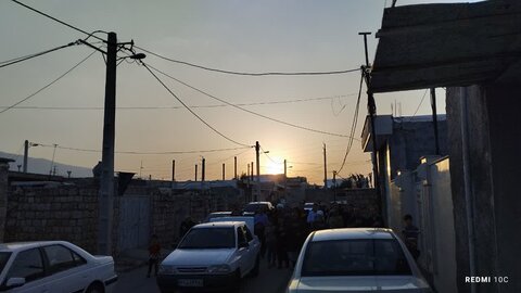 تصاویر/مراسم پیاده روی جاماندگان اربعین حسینی در روستای چشمه شیرین