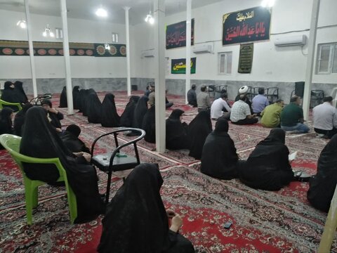 تصاویر/مراسم پیاده روی جاماندگان اربعین حسینی در روستای چشمه شیرین