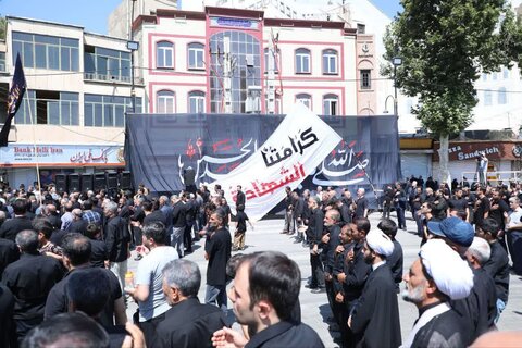 تصاویر/ اجتماع اربعین حسینی در خوی