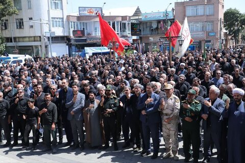 تصاویر/ اجتماع اربعین حسینی در خوی