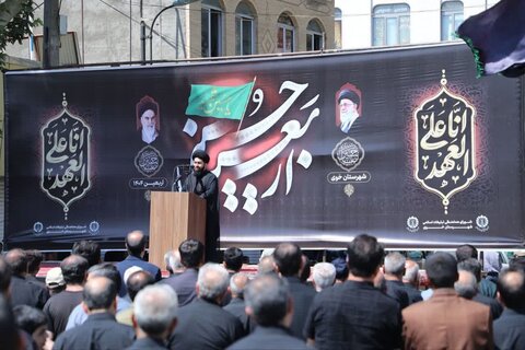 تصاویر/ اجتماع اربعین حسینی در خوی