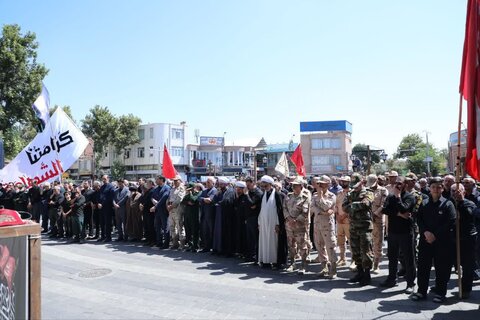 تصاویر/ اجتماع اربعین حسینی در خوی