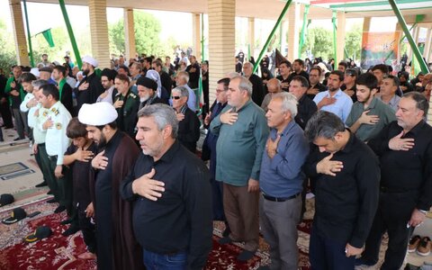 مراسم جاماندگان اربعین حسینی در دهلران