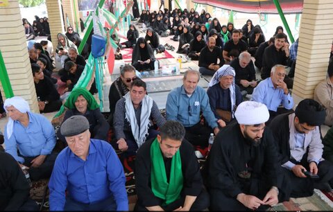 مراسم جاماندگان اربعین حسینی در دهلران