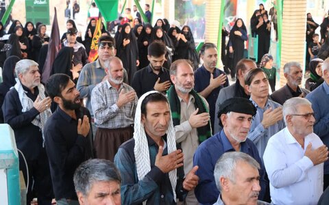 مراسم جاماندگان اربعین حسینی در دهلران