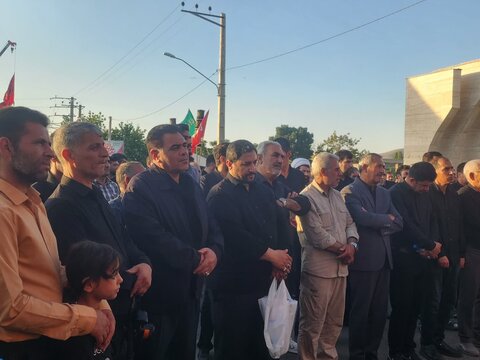 تصاویر/ پیاده‌روی جاماندگان اربعین حسینی در چایپاره