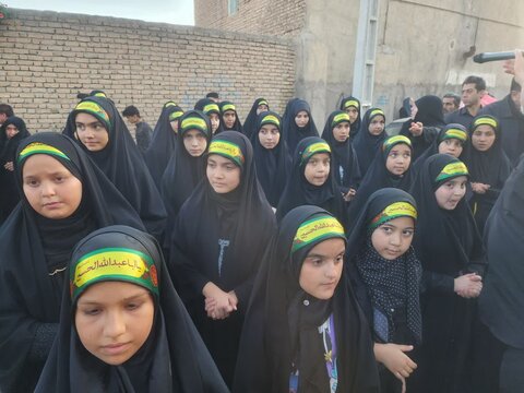 تصاویر/ پیاده‌روی جاماندگان اربعین حسینی در چایپاره