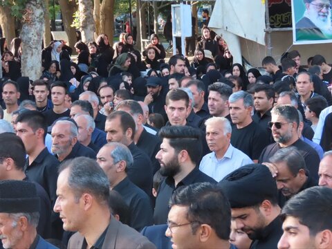 تصاویر/ پیاده‌روی جاماندگان اربعین حسینی در چایپاره