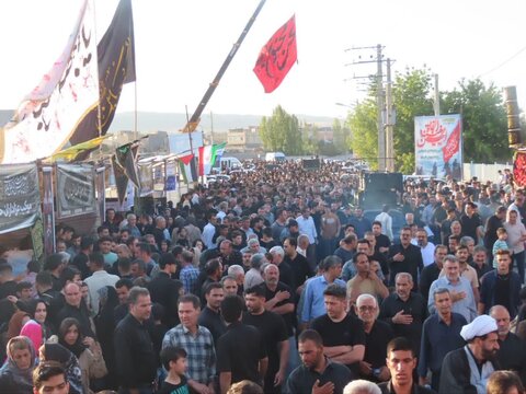 تصاویر/ پیاده‌روی جاماندگان اربعین حسینی در چایپاره