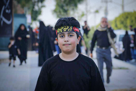 تصاویر/ پیاده‌روی جاماندگان اربعین در بوشهر