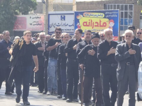 تصاویر / مراسم جاماندگان اربعین حسینی در تویسرکان