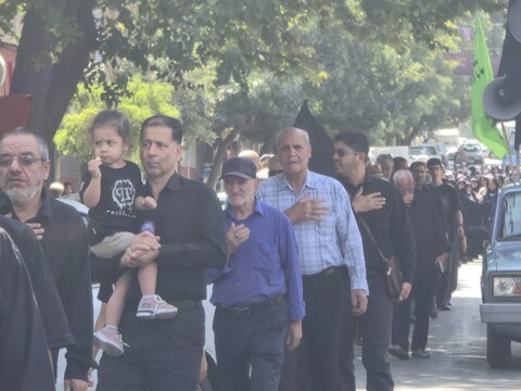 تصاویر / مراسم جاماندگان اربعین حسینی در تویسرکان