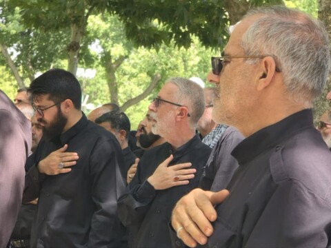 تصاویر / مراسم جاماندگان اربعین حسینی در تویسرکان