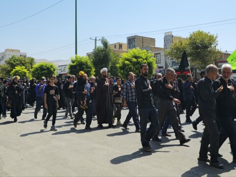 تصاویر / مراسم جاماندگان اربعین حسینی در تویسرکان