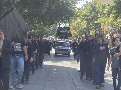 تصاویر / مراسم جاماندگان اربعین حسینی در تویسرکان