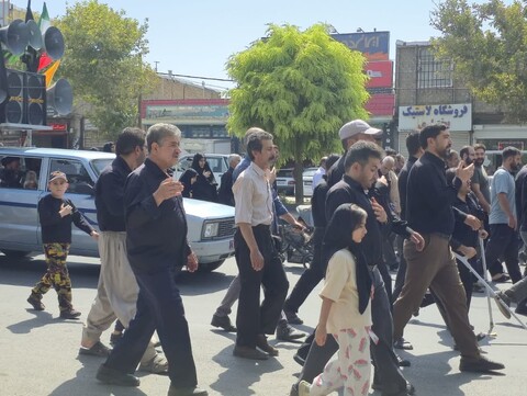 تصاویر / مراسم جاماندگان اربعین حسینی در تویسرکان