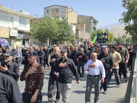 تصاویر / مراسم جاماندگان اربعین حسینی در تویسرکان