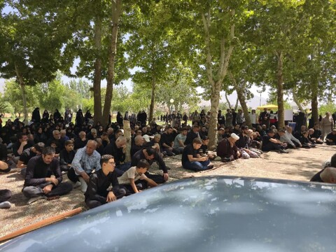 تصاویر / مراسم جاماندگان اربعین حسینی در تویسرکان