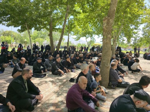 تصاویر / مراسم جاماندگان اربعین حسینی در تویسرکان