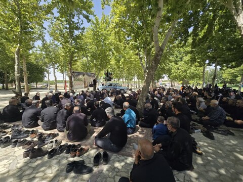 تصاویر / مراسم جاماندگان اربعین حسینی در تویسرکان