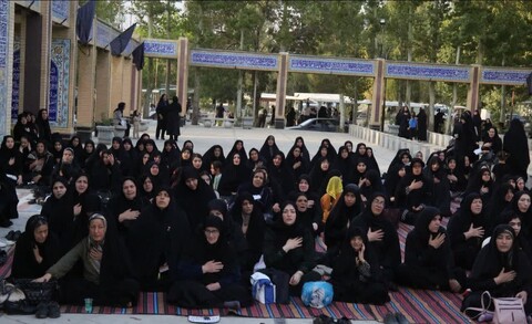 مراسم جاماندگان اربعین حسینی در اسدآباد