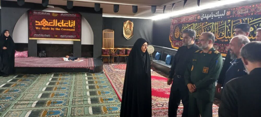 بازدید سردار موحد از موکب های اربعین بازدید سردار موحد از موکب های اربعین