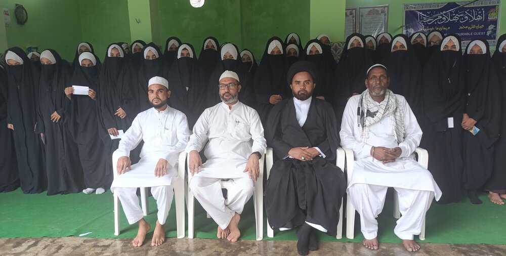 मदरसा बिंतुल हुदा हरियाण में नैतिकता, कुरान और नहजुल बलाग़ा पर एक सत्र आयोजित किया गया