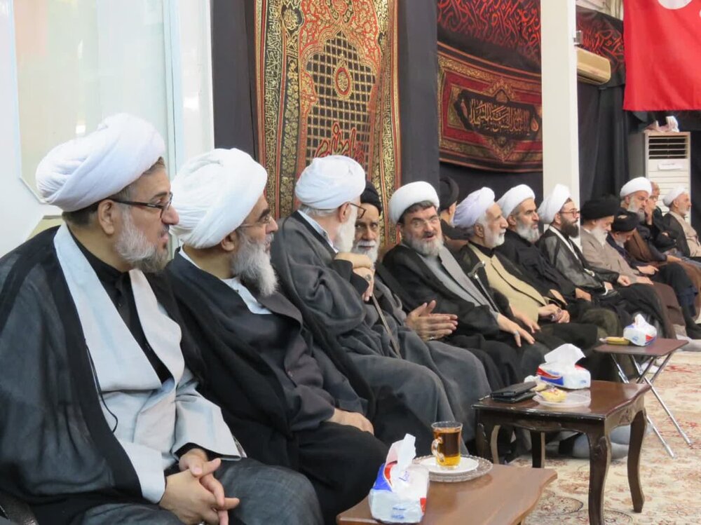 مراسم عزاداری اربعین حسینی در حسینیه دفترآیت الله فاضل لنکرانی