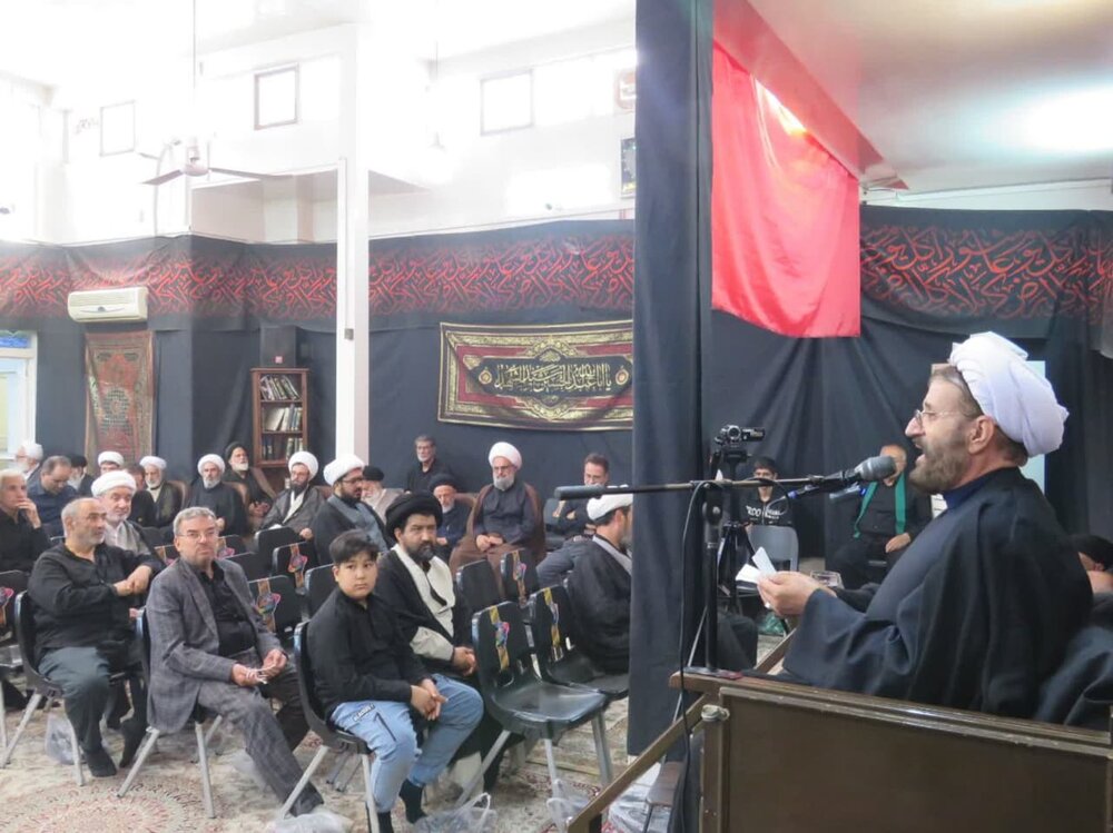 مراسم عزاداری اربعین حسینی در حسینیه دفترآیت الله فاضل لنکرانی