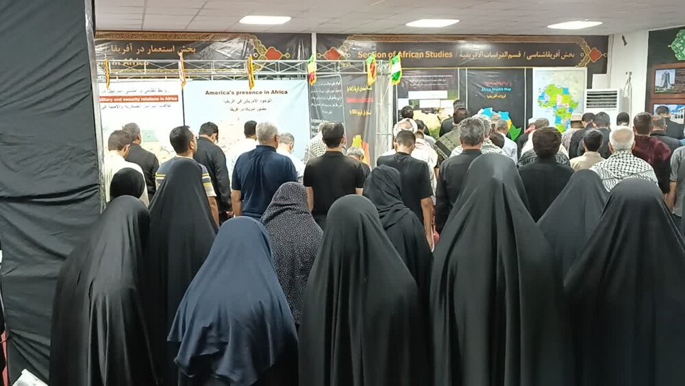 موکب عشاق الحسین طلاب آفریقا در مسیر نجف به کربلا