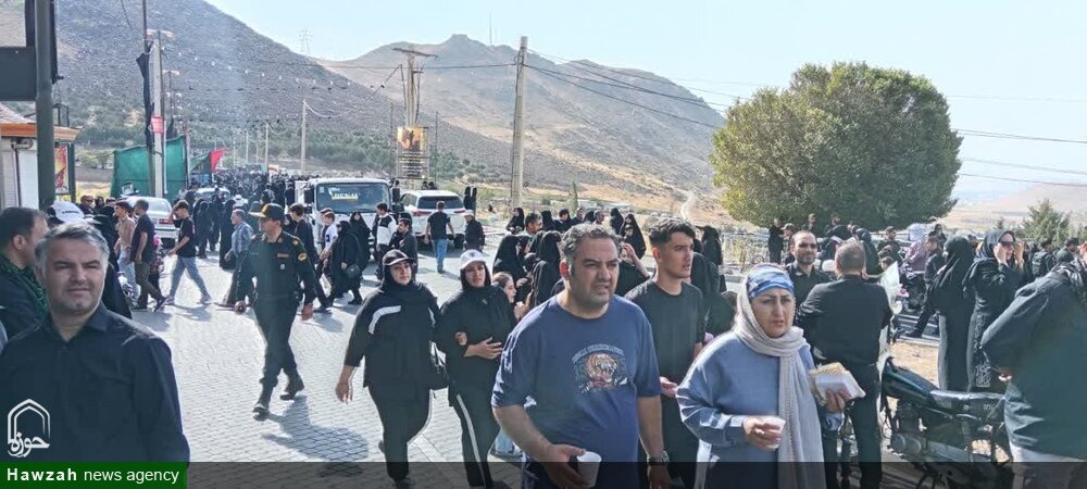 پیاده‌روی باشکوه جاماندگان اربعین در سراسر استان بوشهر برگزار شد