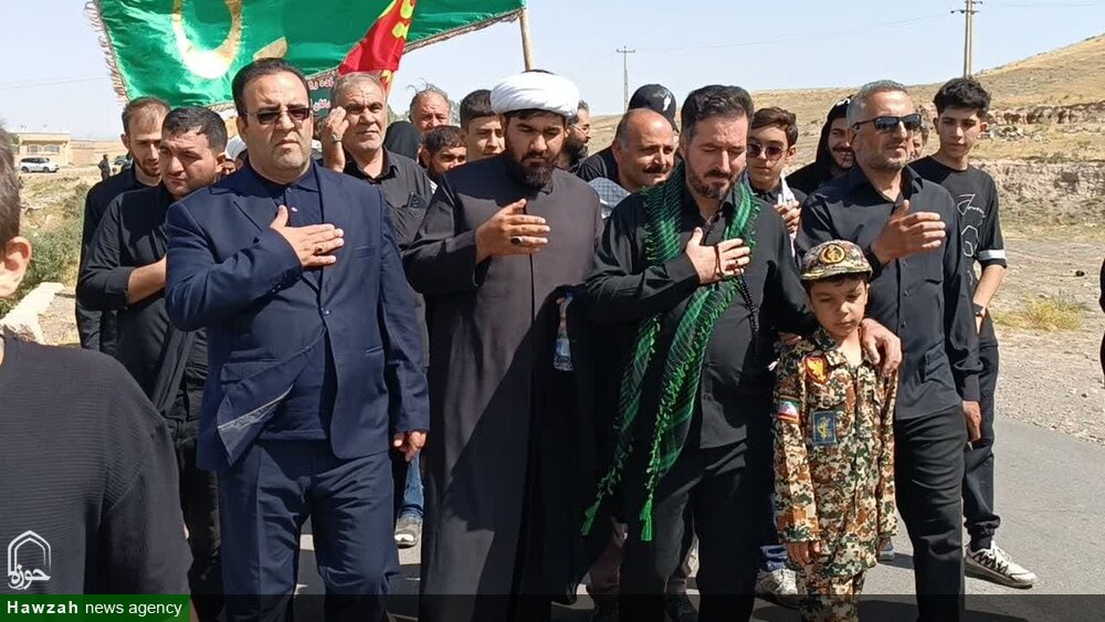 تصاویر/ مراسم جاماندگان اربعین حسینی در سراب