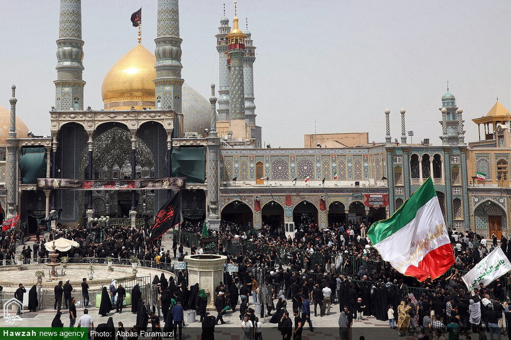 جزئیات مراسم عزاداری حرم مطهر بانوی کرامت در ایام پایان ماه صفر