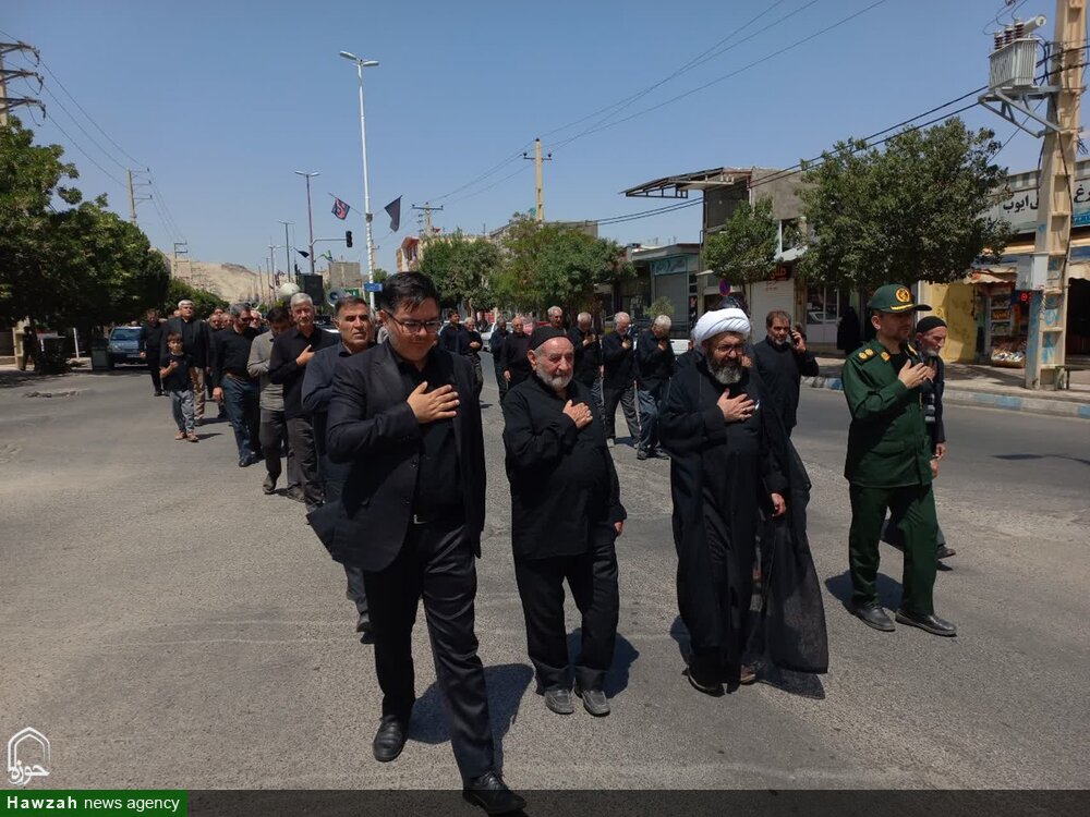 تصاویر/ مراسم پیاده روی جاماندگان اربعین حسینی شهرستان ماهنشان