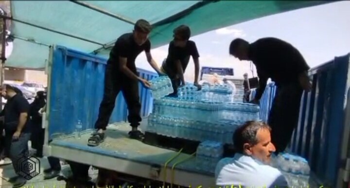 فیلم | خدمات رسانی موکب امامزاده علی الصالح استان ایلام