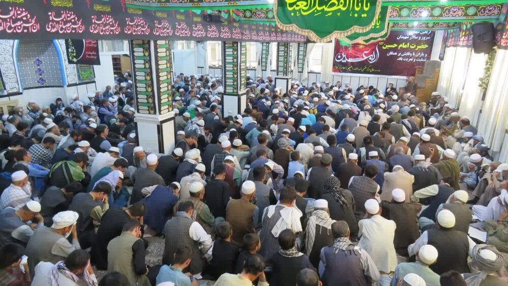 برگزاری مراسم اربعین حسینی در مسجد مدرسه عالی مرکز فقهی ائمه اطهار (ع) کابل