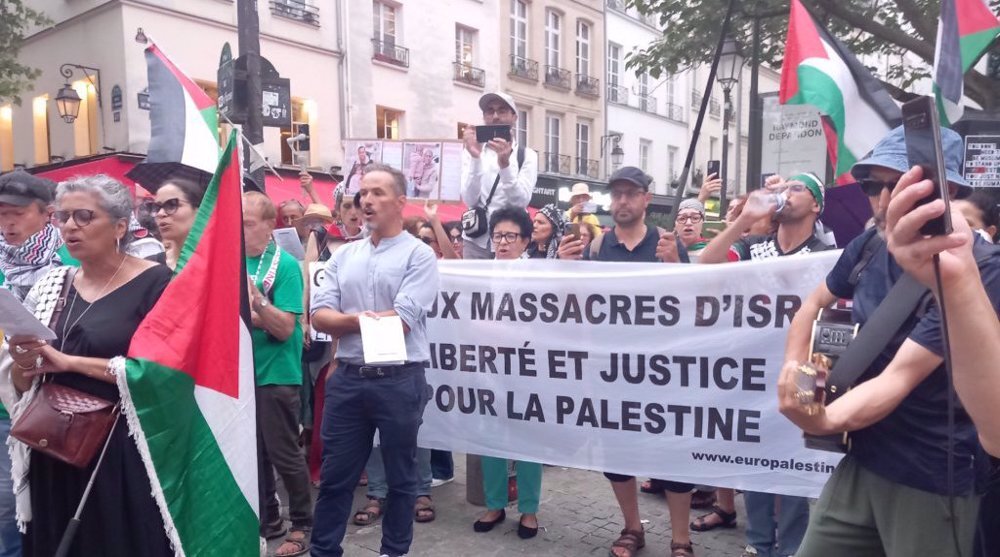 Paris: manifestation en hommage aux journalistes tués par le régime israélien à Gaza