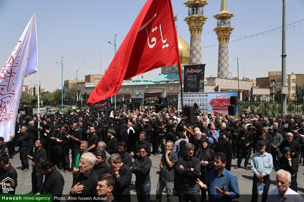 تصاویر / تجمع جاماندگان اربعین حسینی در همدان