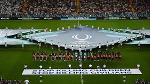 UEFA: '‘Stop killing children. Stop killing civilians’'