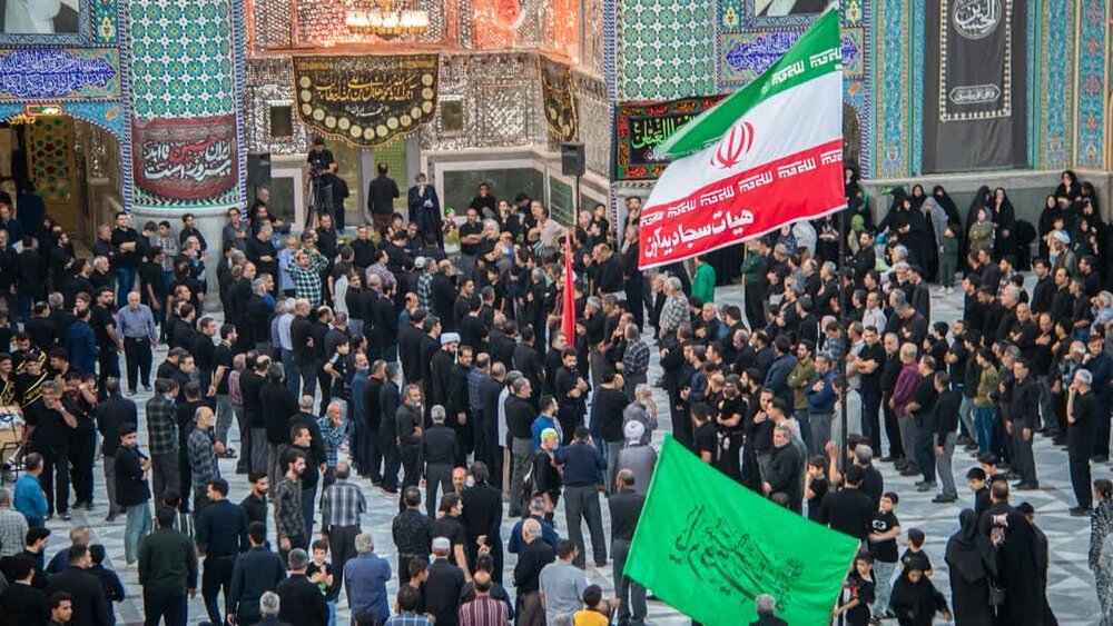 تصاویر/ اجتماع اقتدار حسینی جاماندگان اربعین در نجف ایران