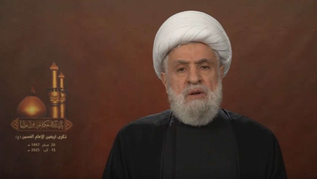 الشيخ نعيم قاسم: لن نسلم سلاح المقاومة وسنخوض "معركة كربلائية" لأجله