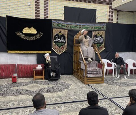 تصاویر اقامه عزای اربعین حسینی با حضور آیت‌الله العظمی جوادی‌آملی