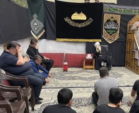 تصاویر اقامه عزای اربعین حسینی با حضور آیت‌الله العظمی جوادی‌آملی