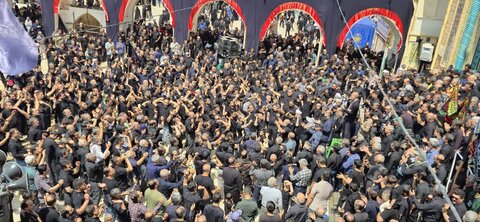 تصاویر/مراسم عزاداری روز اربعین حسینی در آستان مقدس حضرت سلطانعلی (ع)