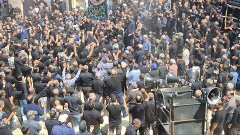 تصاویر/مراسم عزاداری روز اربعین حسینی در آستان مقدس حضرت سلطانعلی (ع)