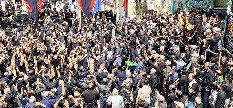 تصاویر/مراسم عزاداری روز اربعین حسینی در آستان مقدس حضرت سلطانعلی (ع)