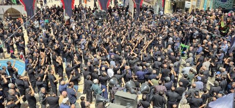 تصاویر/مراسم عزاداری روز اربعین حسینی در آستان مقدس حضرت سلطانعلی (ع)