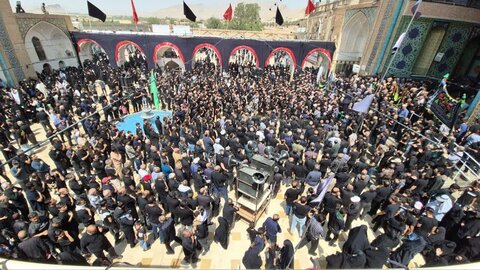تصاویر/مراسم عزاداری روز اربعین حسینی در آستان مقدس حضرت سلطانعلی (ع)
